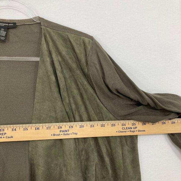 BCBGMAXAZRIA Olive Fringe Jacket - Picture 7 of 9